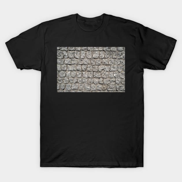 Stone pavement texture. T-Shirt by AnaMOMarques